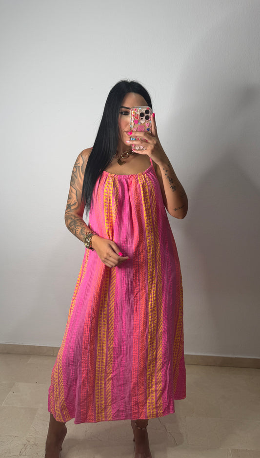 VESTIDO ÉTNICO PINK