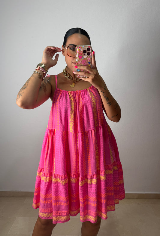 VESTIDO ÉTNICO FLÚOR