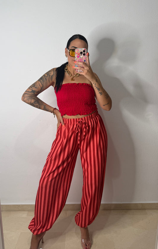 PANTALÓN DOUBLE RAY BOMBACHO