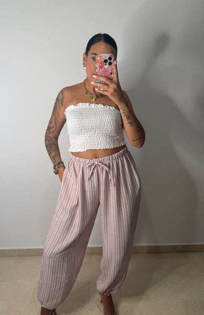 PANTALÓN BOMBACHO RAY PINK