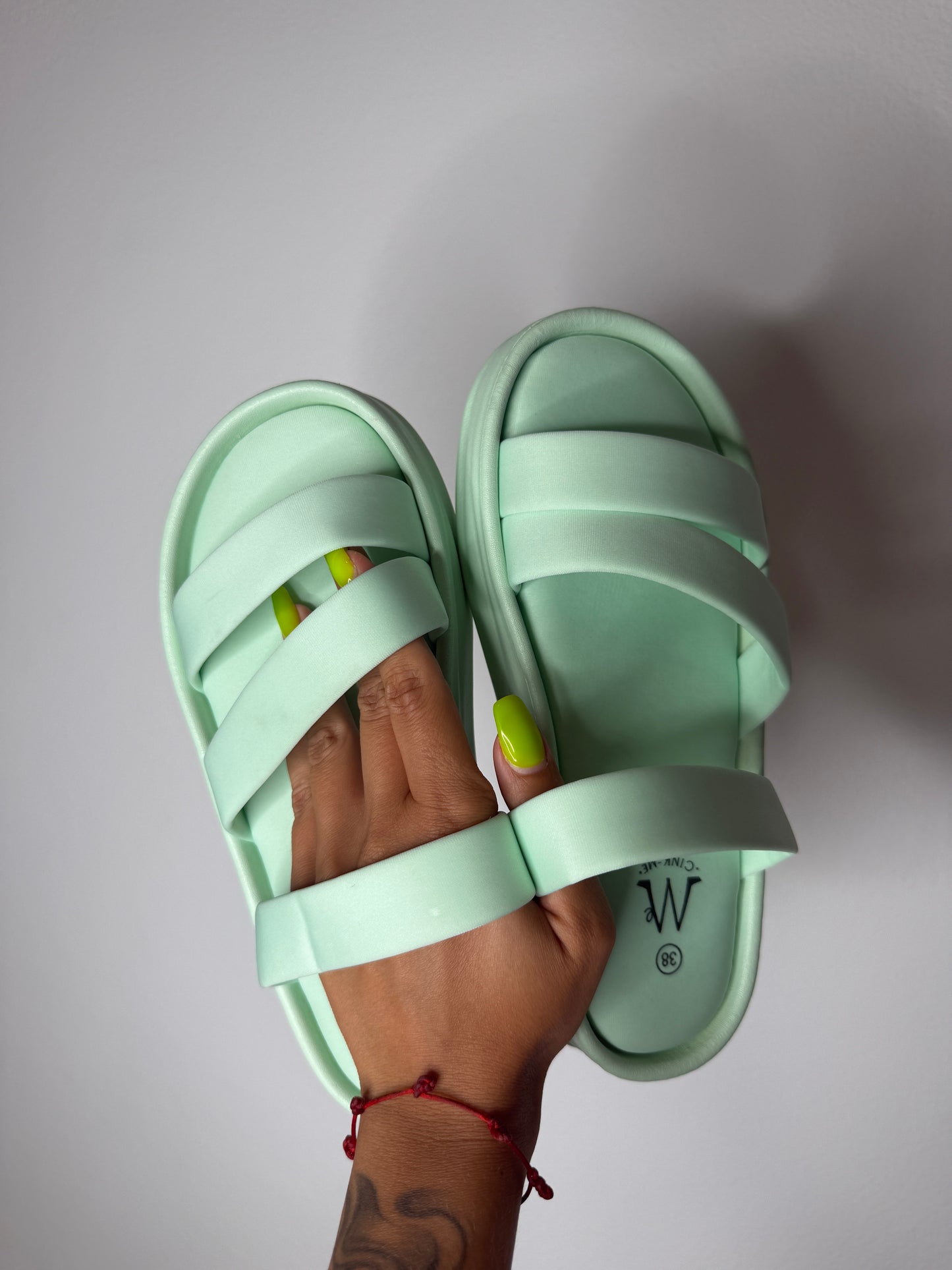 SANDALIA CROSS LIGHT BLUE