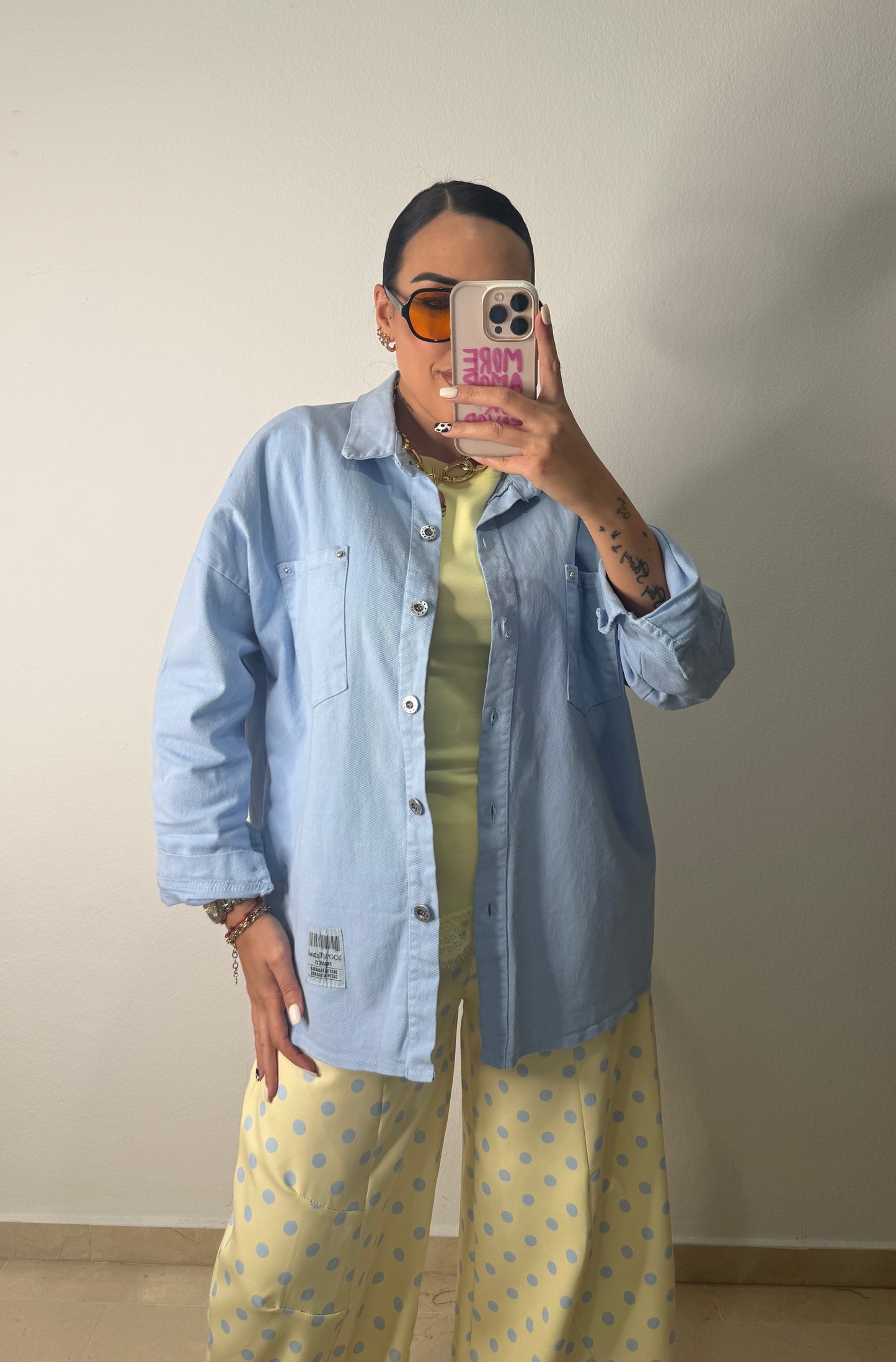 SOBRECAMISA DENIM BLUE