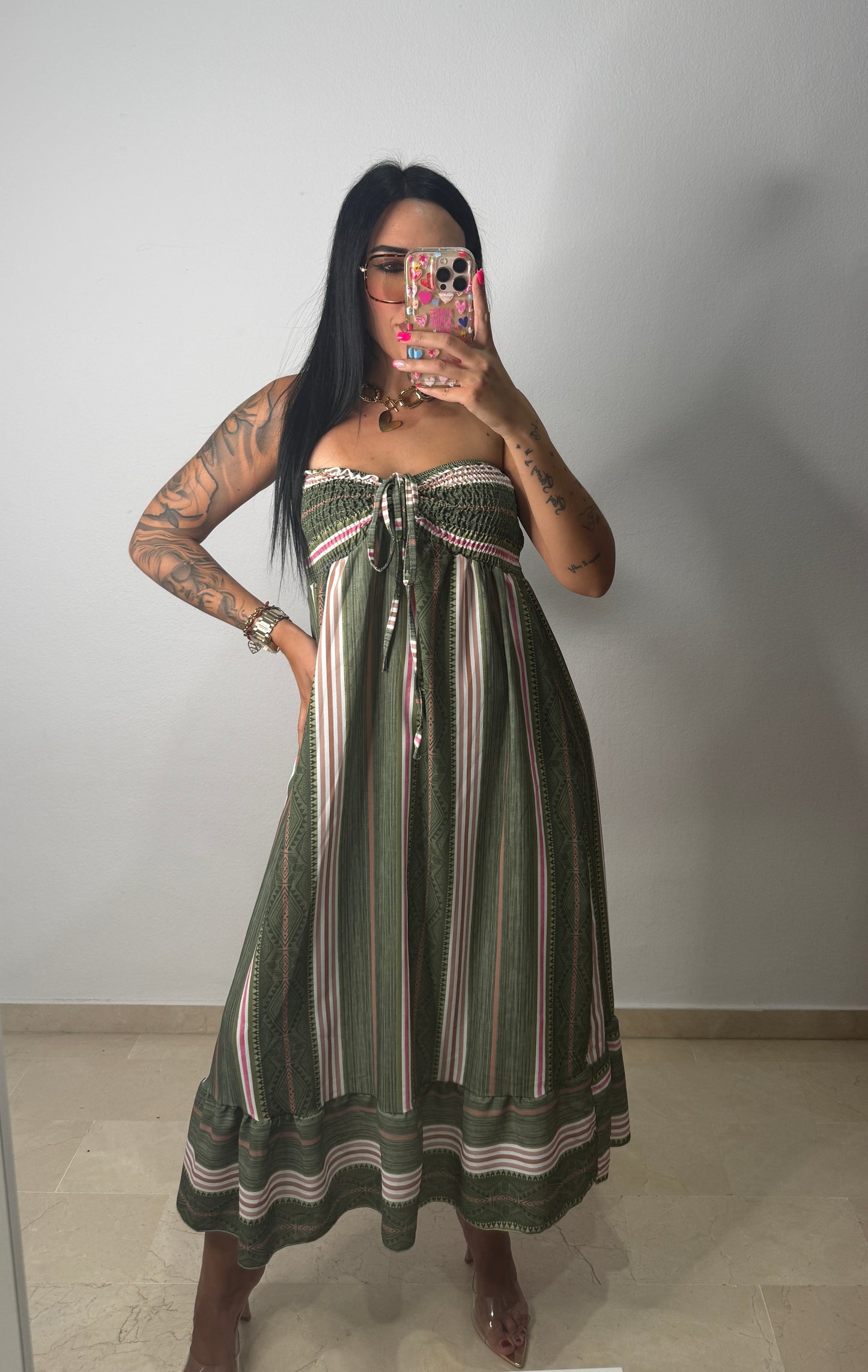VESTIDO JAMAICA CAQUI