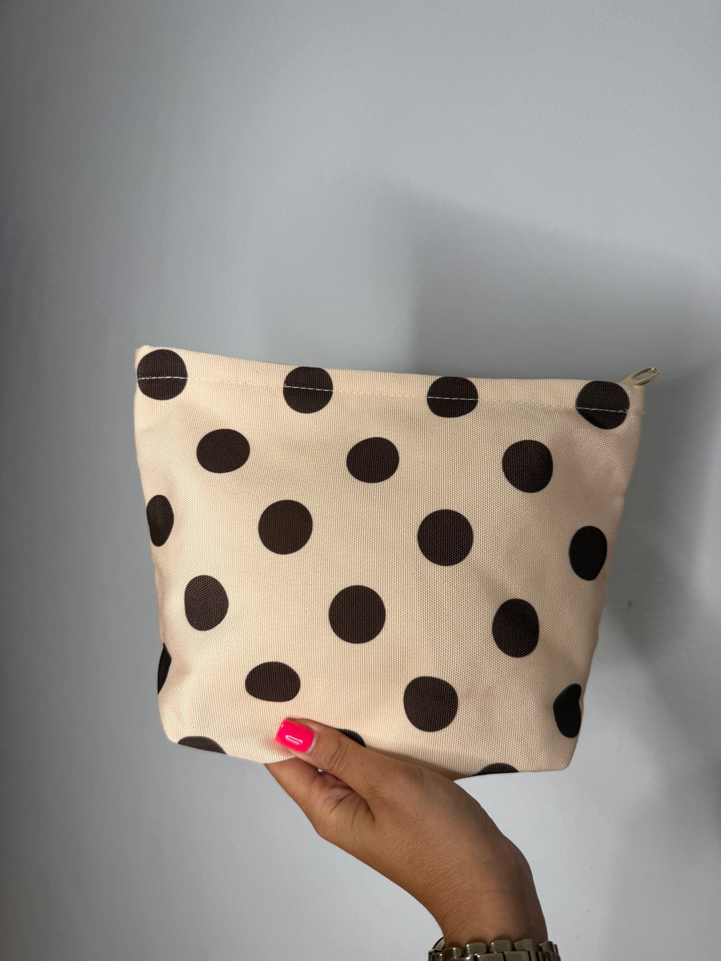 NECESER POLKA DOT BEIGE