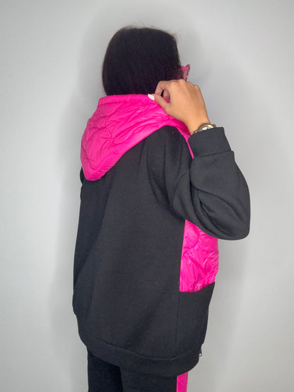 SUDADERA EXCLUSIVA NEON BLACK