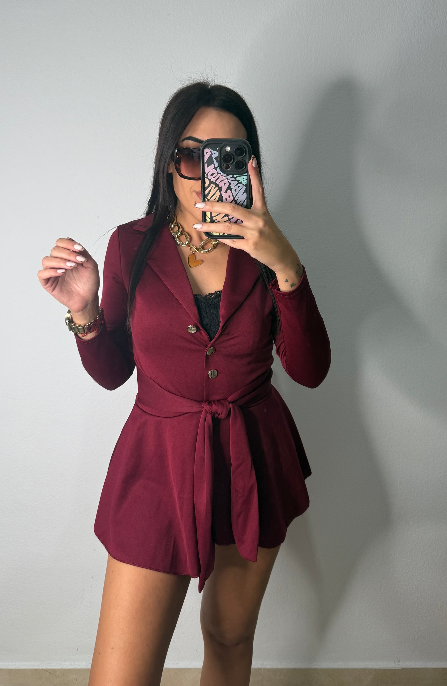 MONO LAZADA BURGUNDY