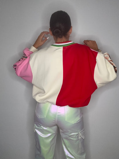 SUDADERA NEWYORK TRICOLOR