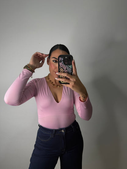 BODY ESCOTE V PINK