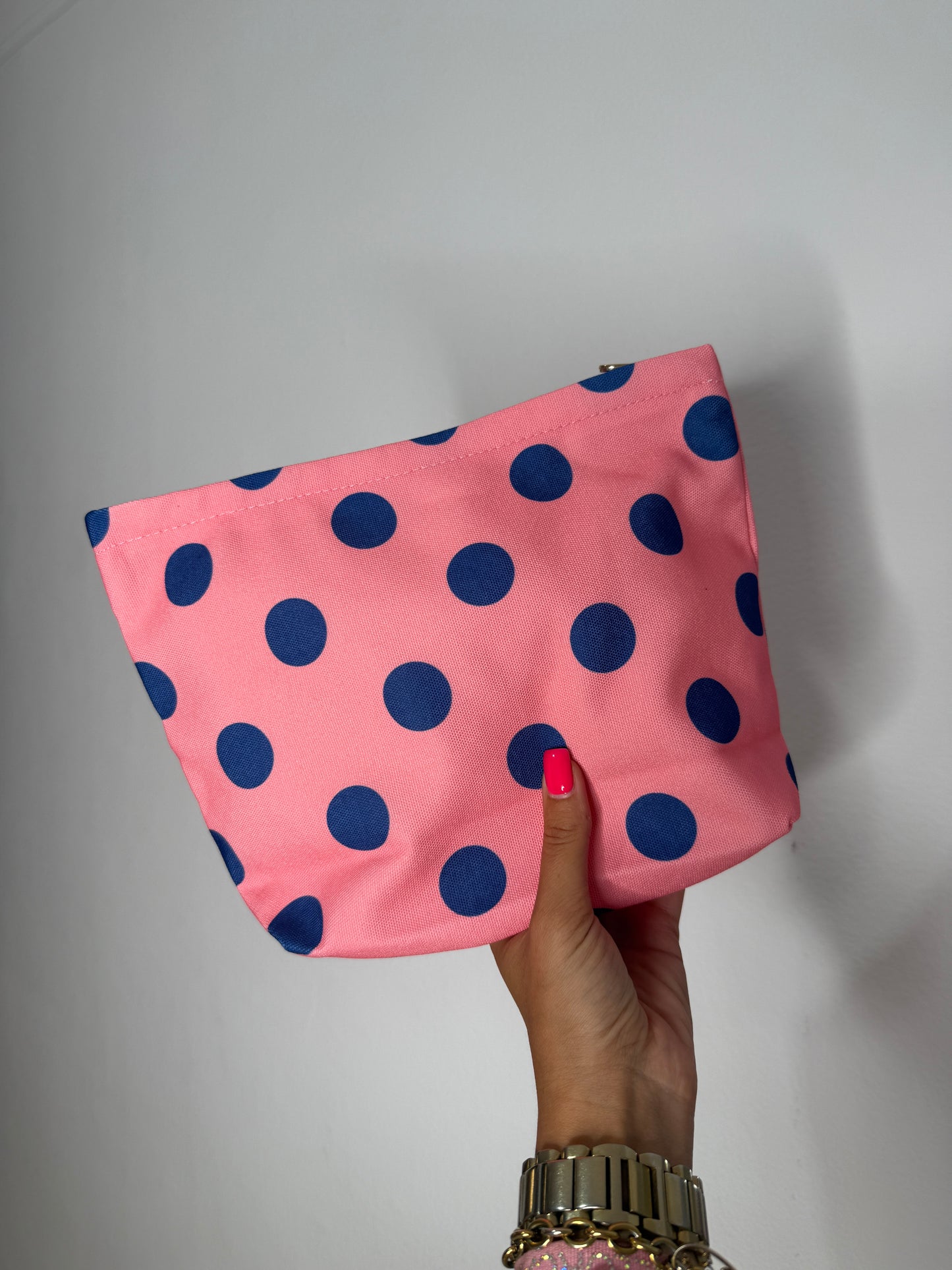 NECESER POLKA DOT PINK
