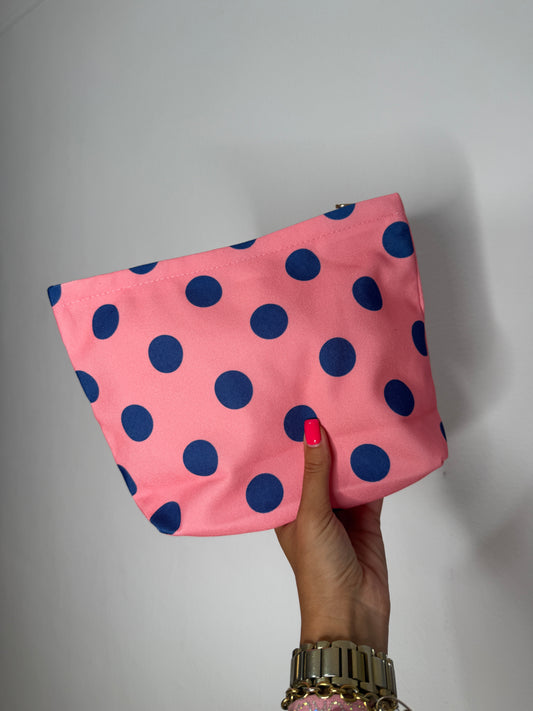 NECESER POLKA DOT PINK