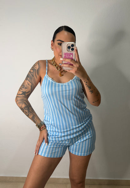 PIJAMA VICTORIAS BLUE