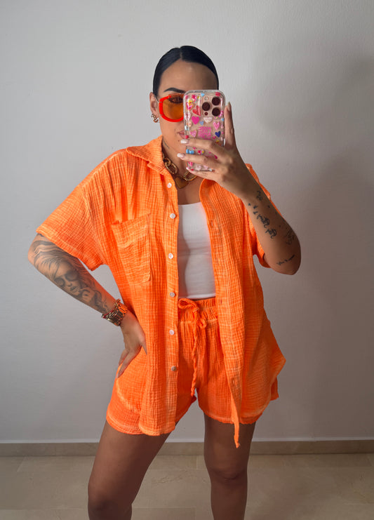 CONJUNTO FORMENTERA NEON ORANGE