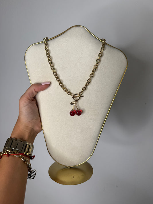 COLLAR CHERRY ACERO