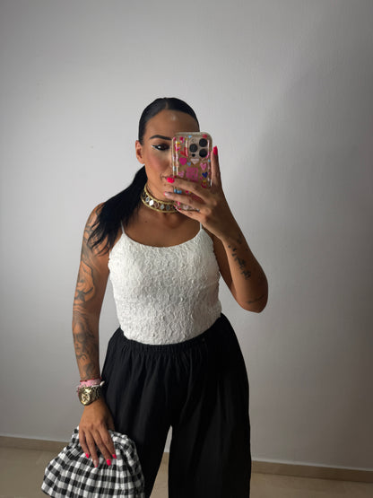 TOP LACE WHITE
