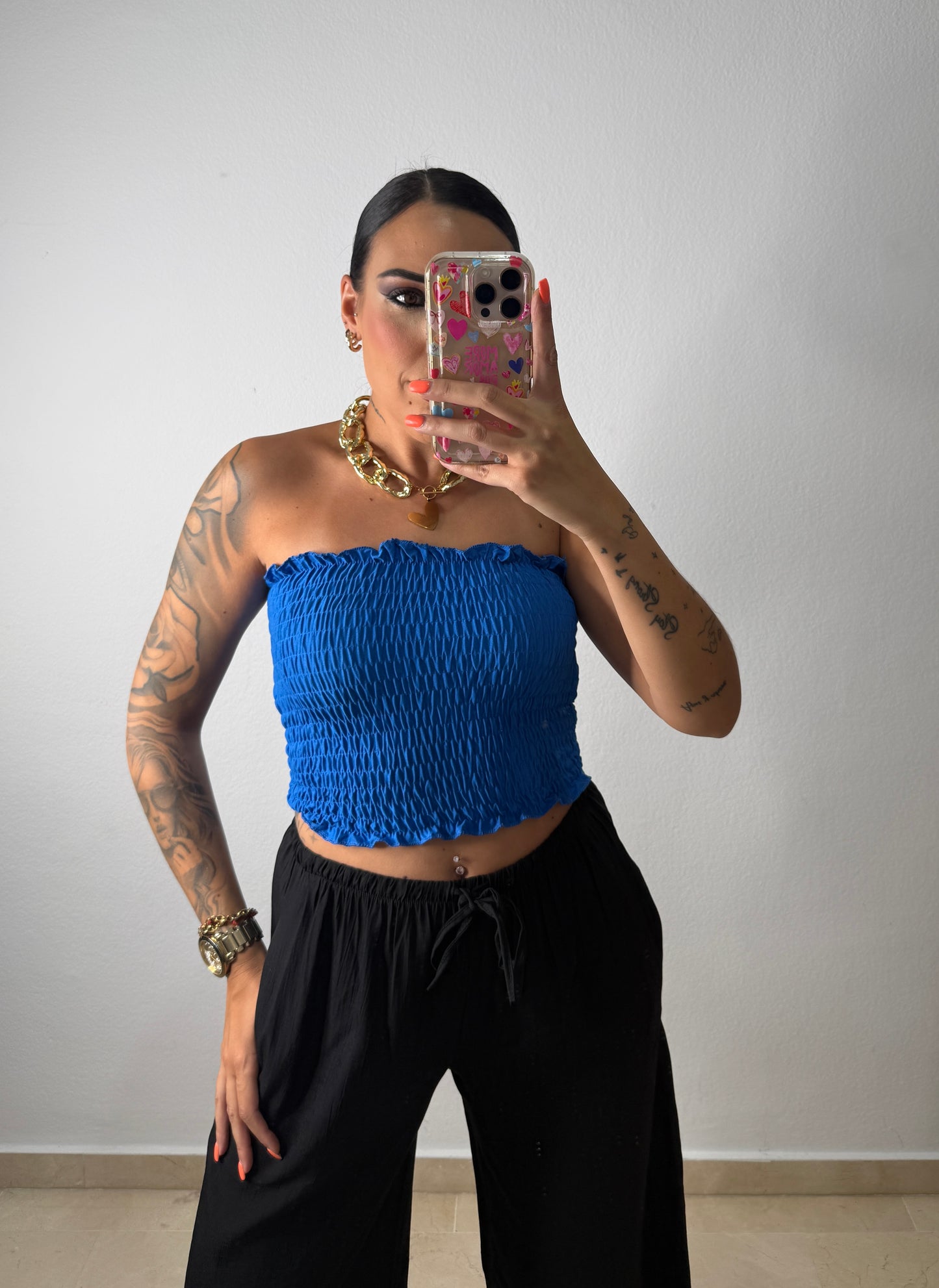TOP ABEJ BLUE