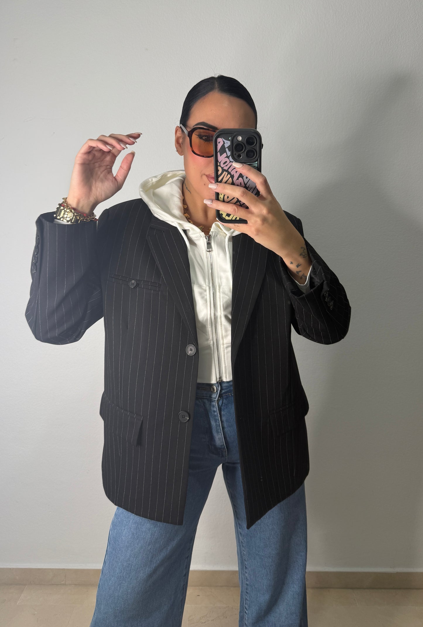 BLAZER RAYA DIPLOMÁTICA LUMINA BLACK