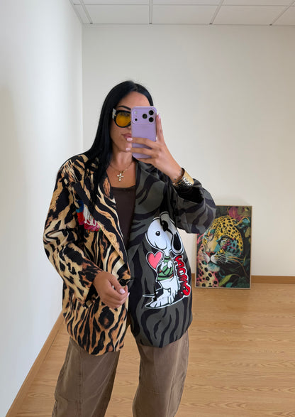 BLAZER OVER PRINT SNOOPY