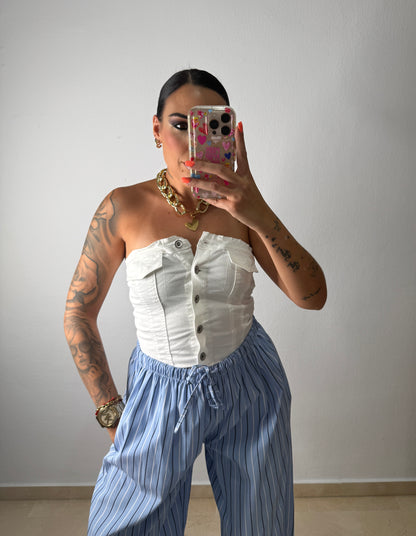 CORSET DENIM