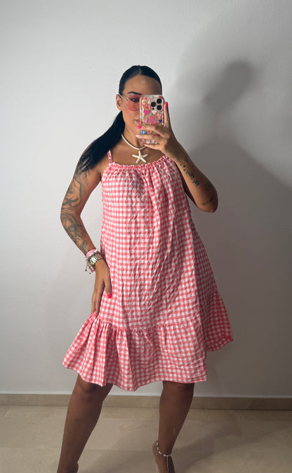 VESTIDO VICHY WATERMELON