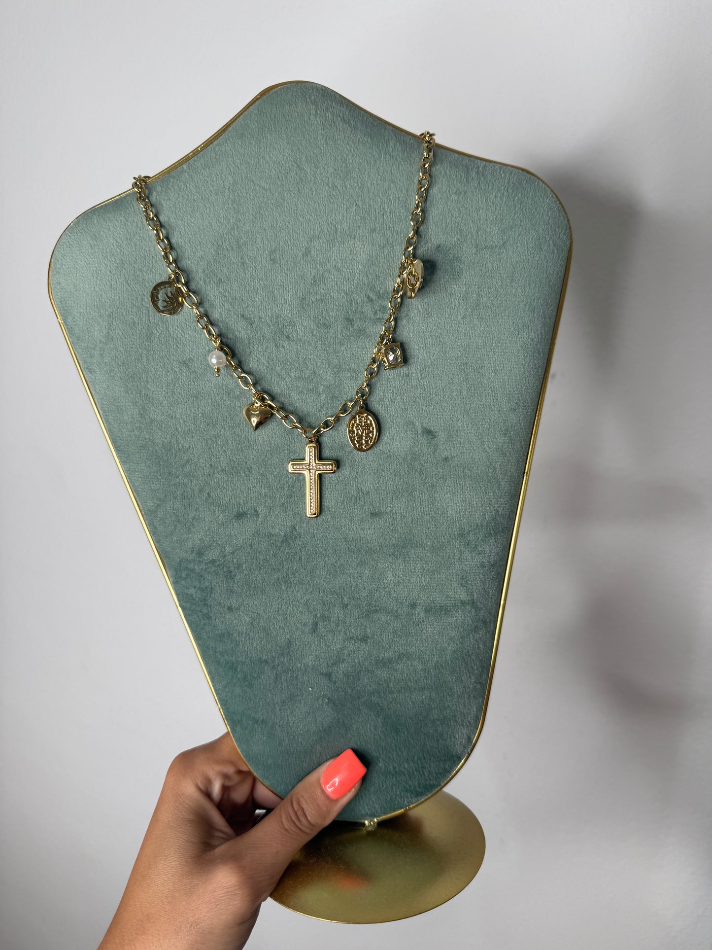 COLLAR CROSS SHINE