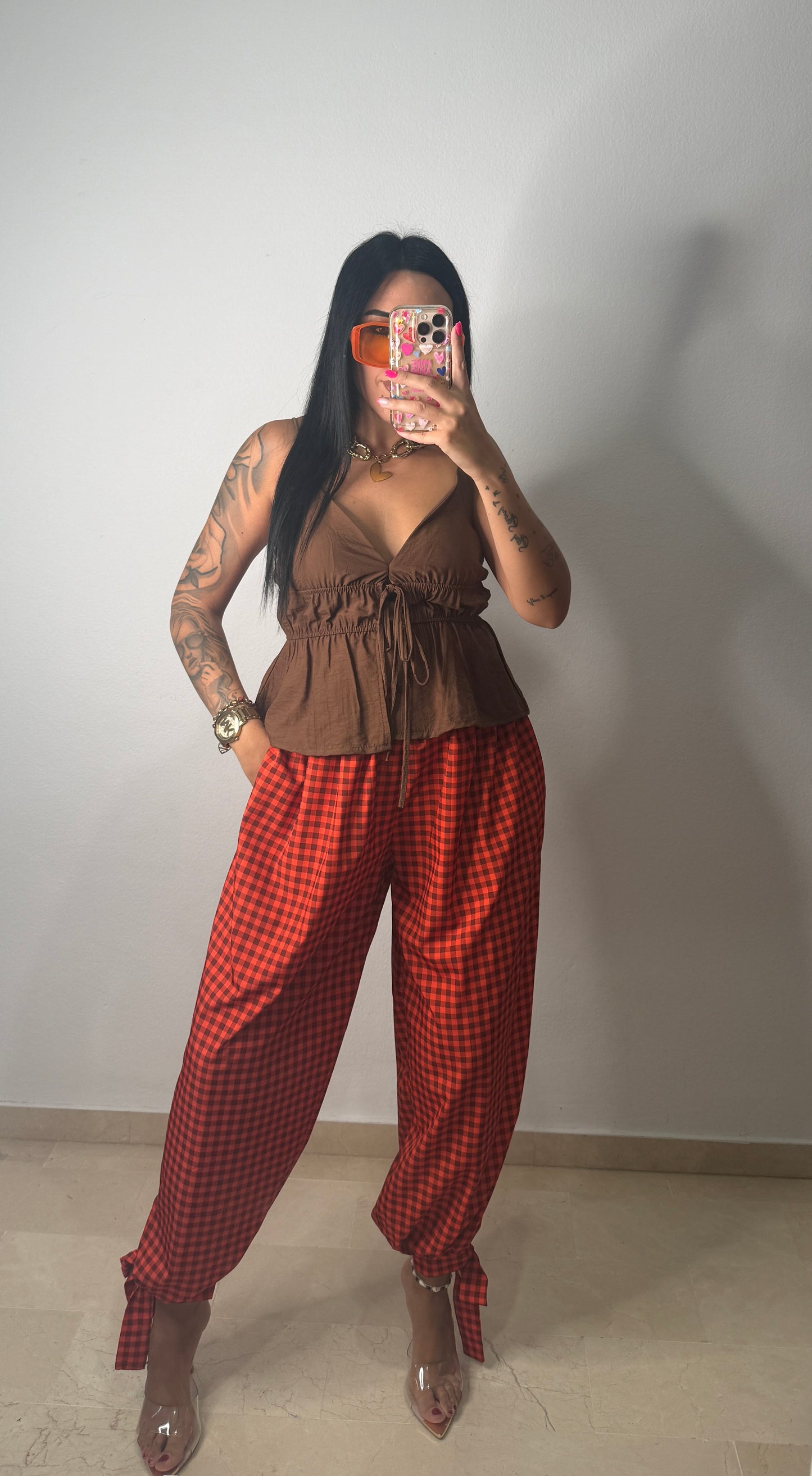 PANTALÓN FLÚOR LAZADA ORANGE