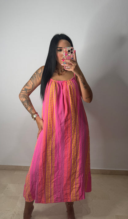 VESTIDO ÉTNICO PINK