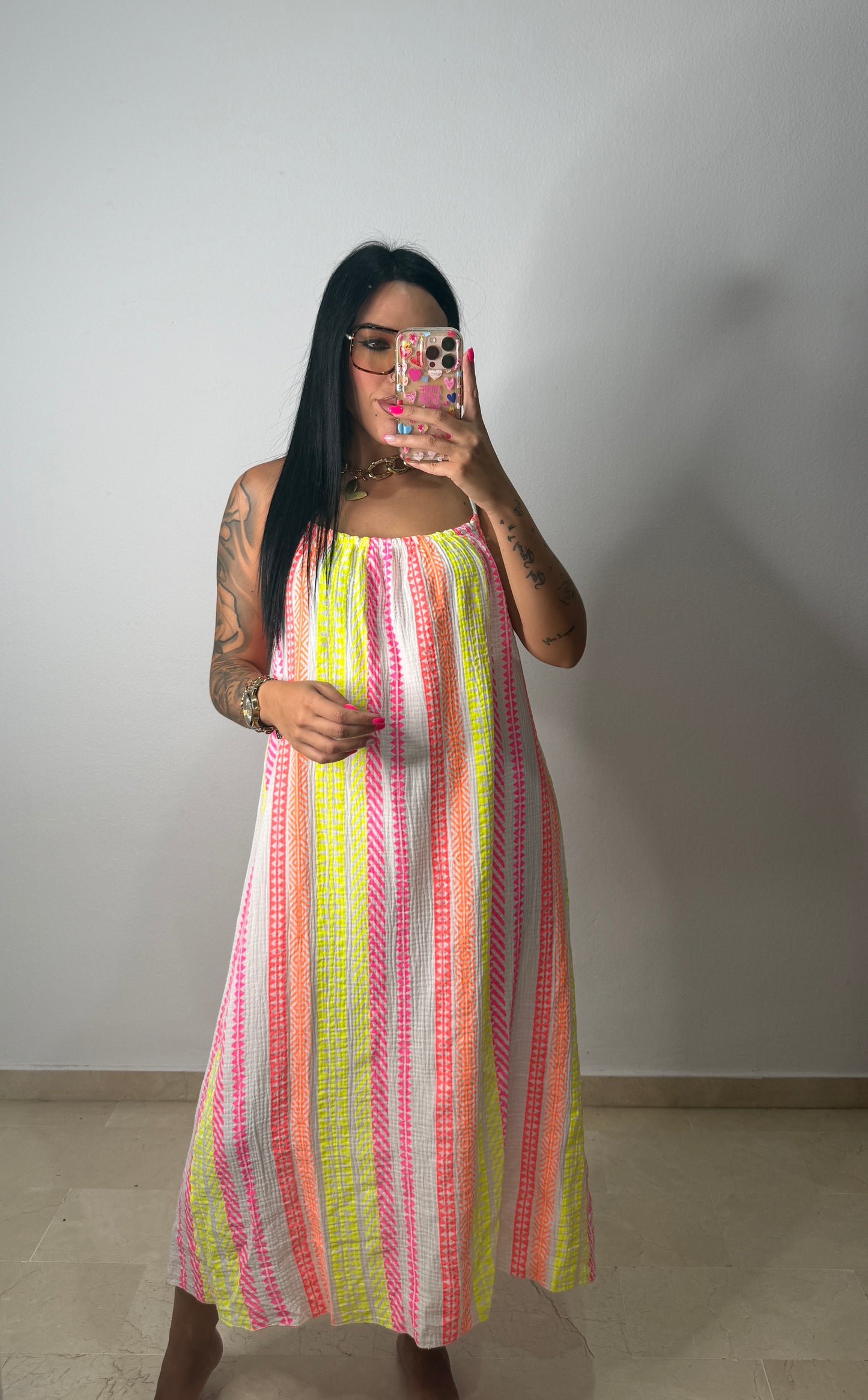 VESTIDO ÉTNICO YELLOW