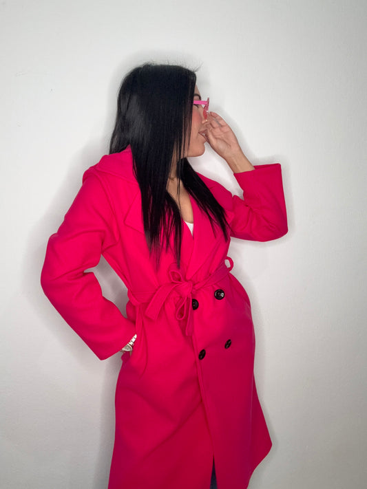 GABARDINA PAÑO WATERMELON