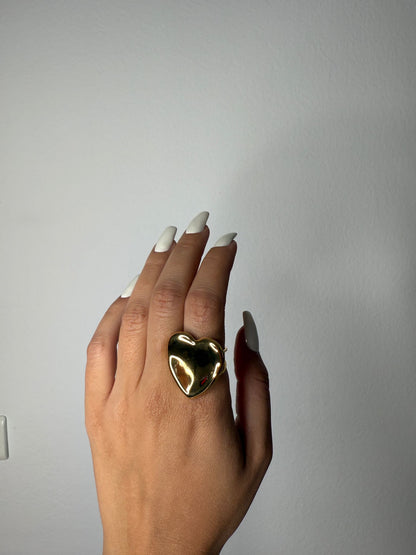 ANILLO CORA DORADO
