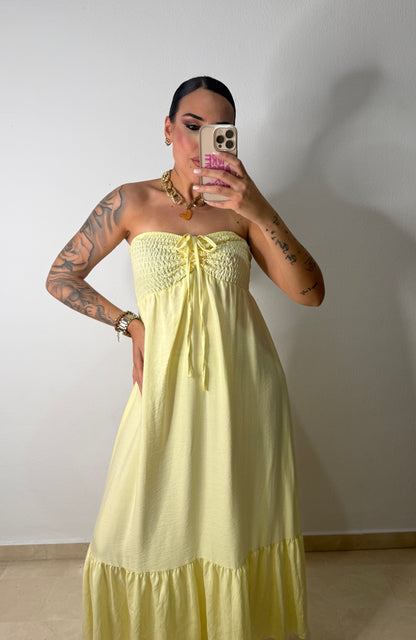 VESTIDO CANCÚN YELLOW