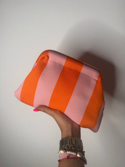 CLUTCH RAY PINK ND ORANGE
