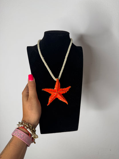 COLLAR STAR ORANGE