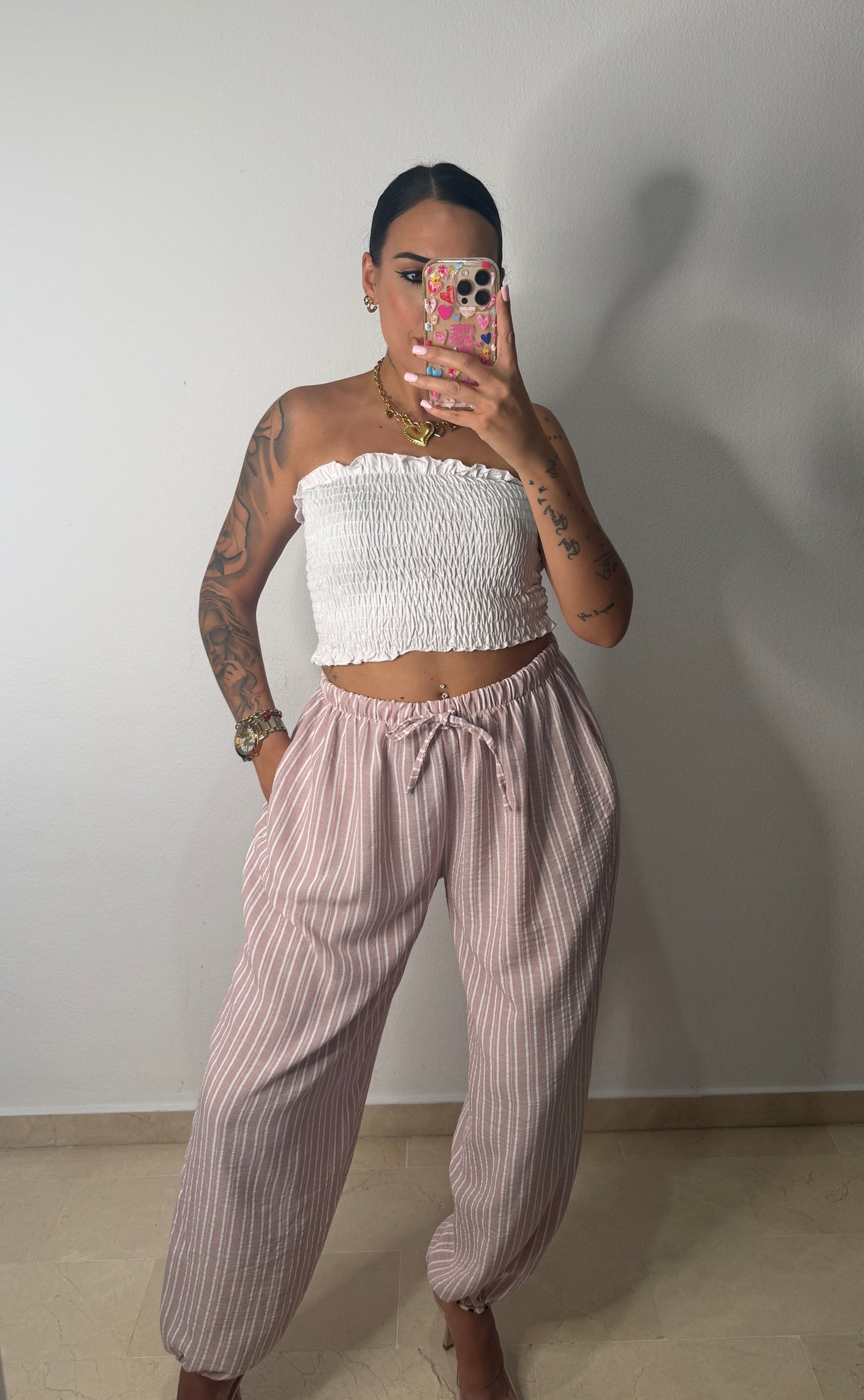 PANTALÓN BOMBACHO RAY PINK