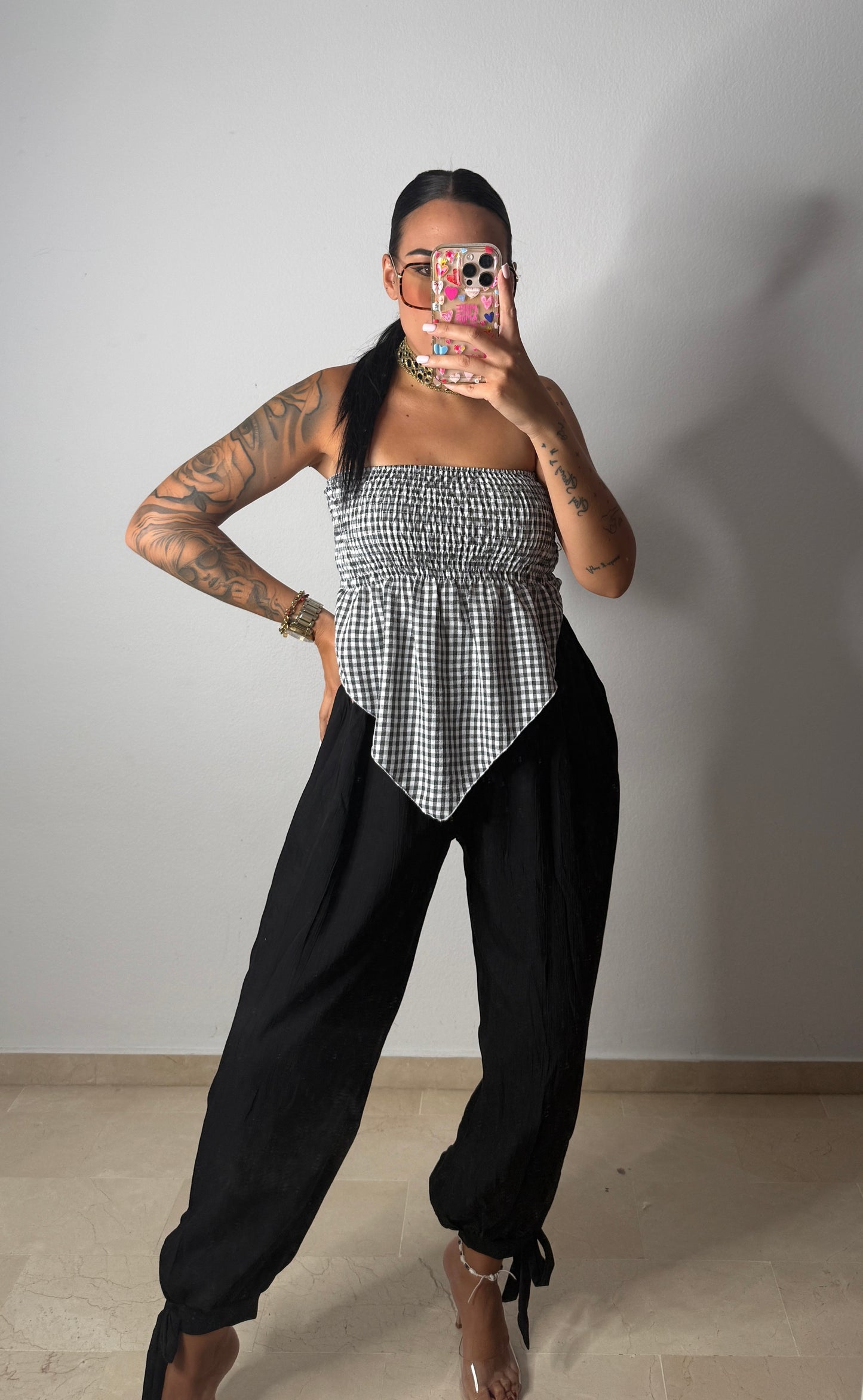 PANTALÓN LAZADA BLACK