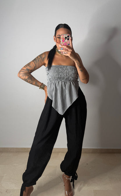 PANTALÓN LAZADA BLACK