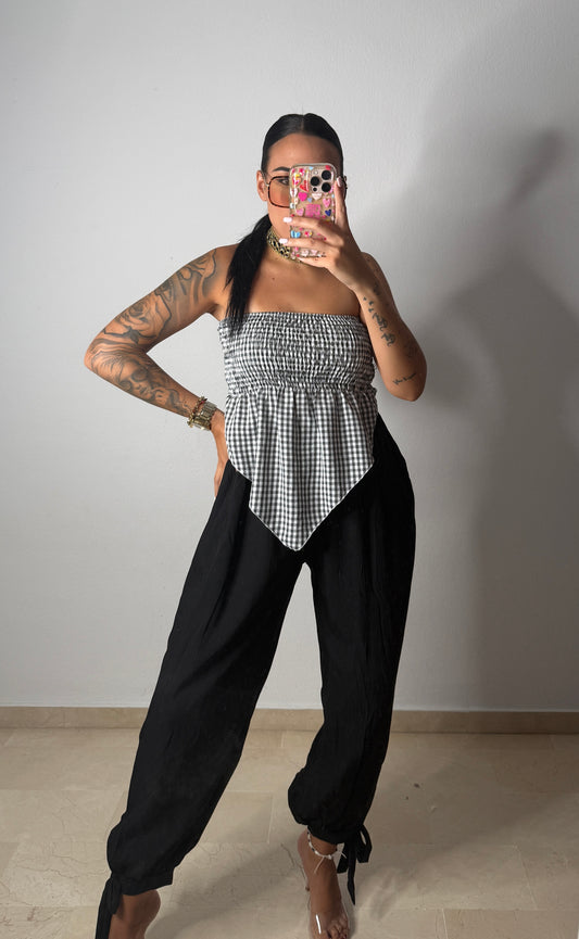 PANTALÓN LAZADA BLACK