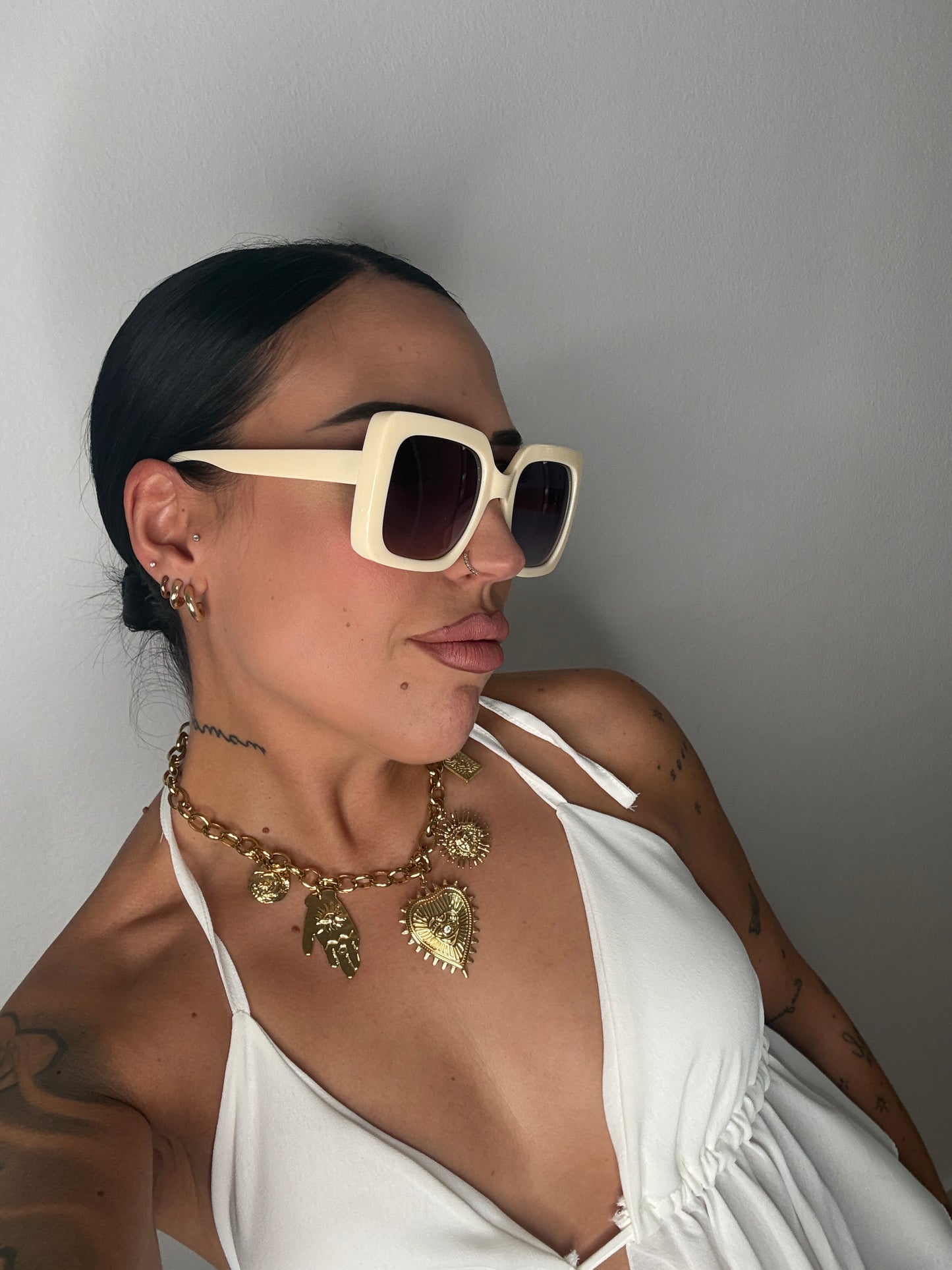 SUNGLASSES WHITE