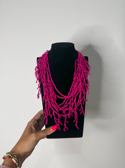 COLLAR CORALES BUGANVILLA