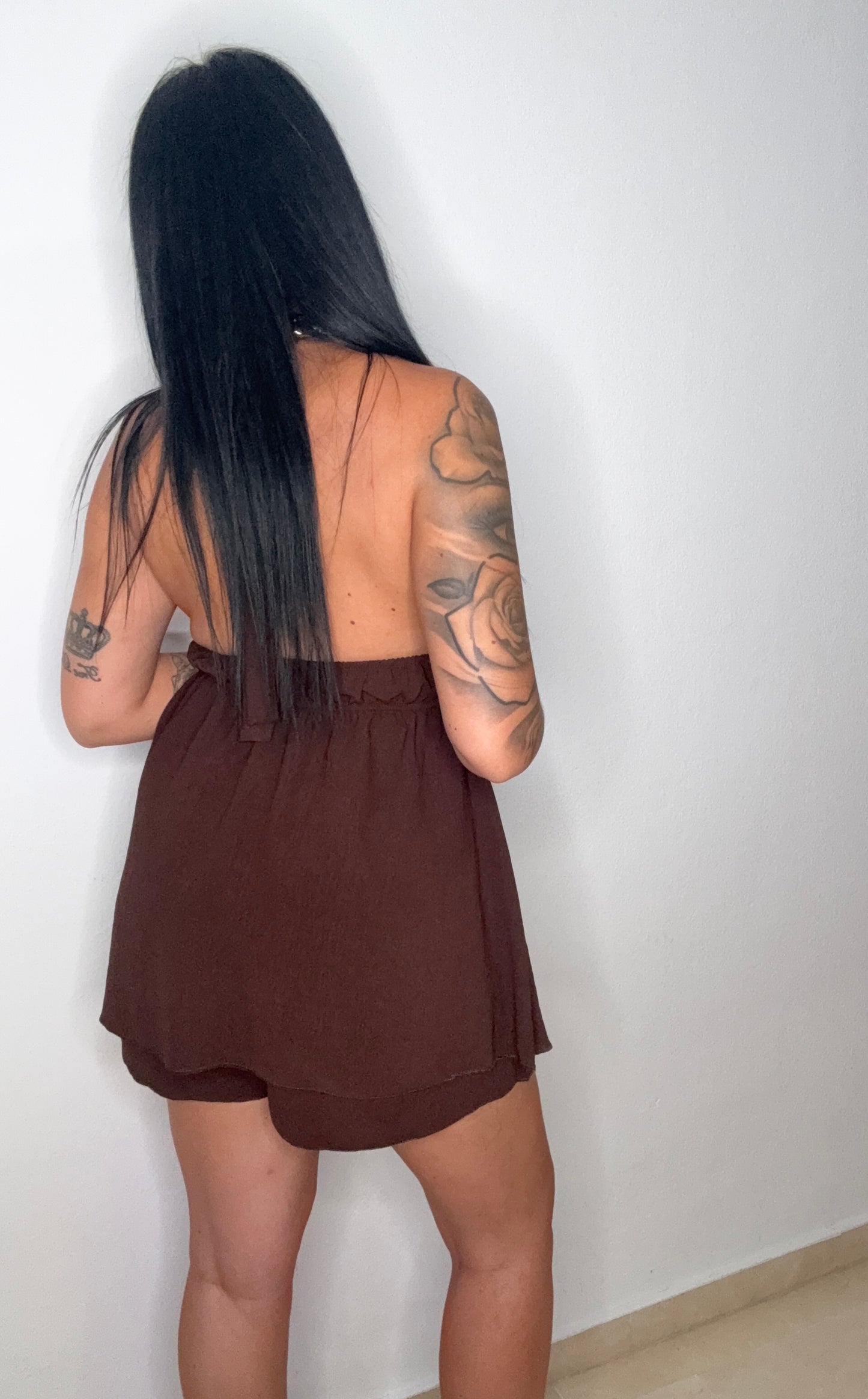 VESTIDO MONO LIZ BROWN