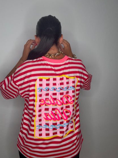 CAMISETA LUXURY FLÚOR RAY RED