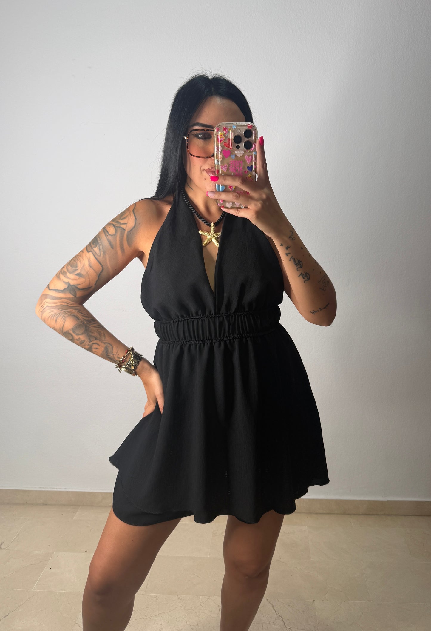 VESTIDO MONO LIZ BLACK