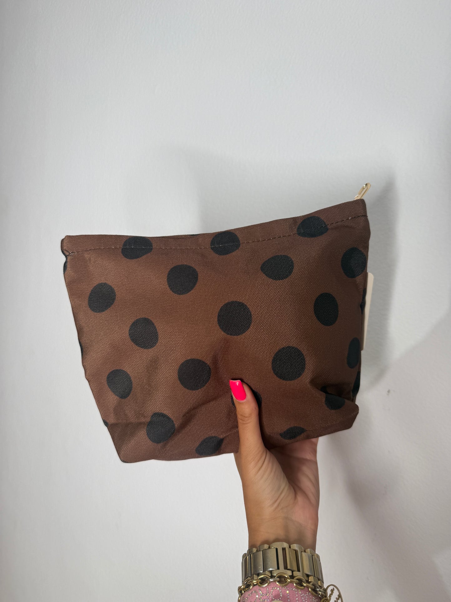 NECESER POLKA DOT BROWN