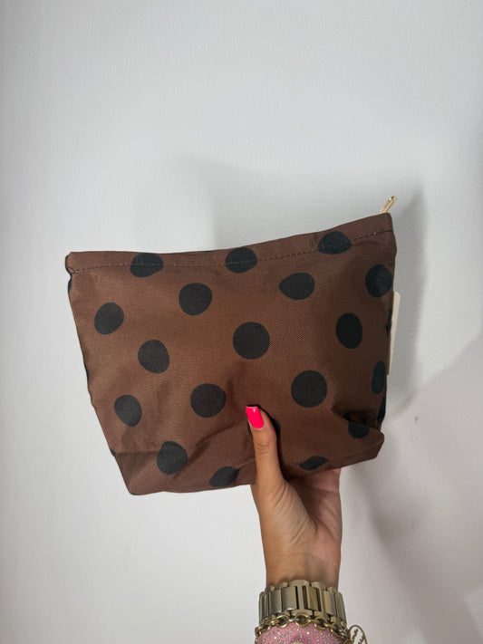 NECESER POLKA DOT BROWN