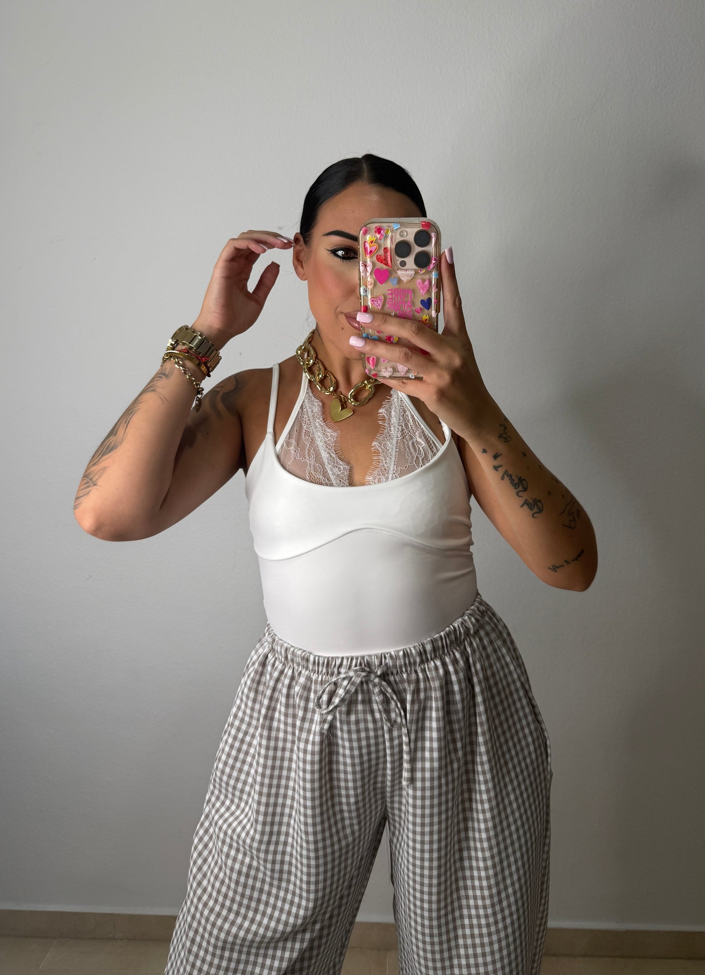 BODY DETAIL LACE WHITE