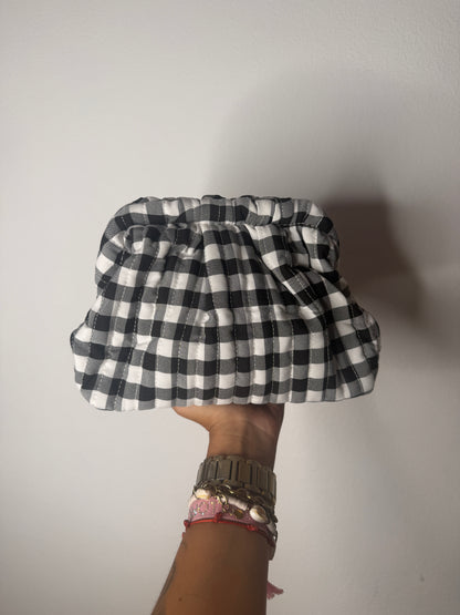 CLUTCH VICHY BLACK