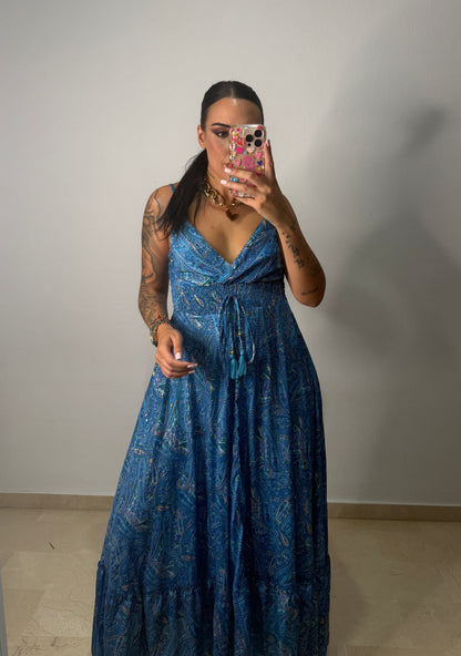 VESTIDO BOHÖ BLUE
