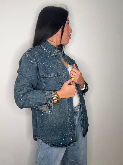 SOBRECAMISA DENIM SWAROVSKY