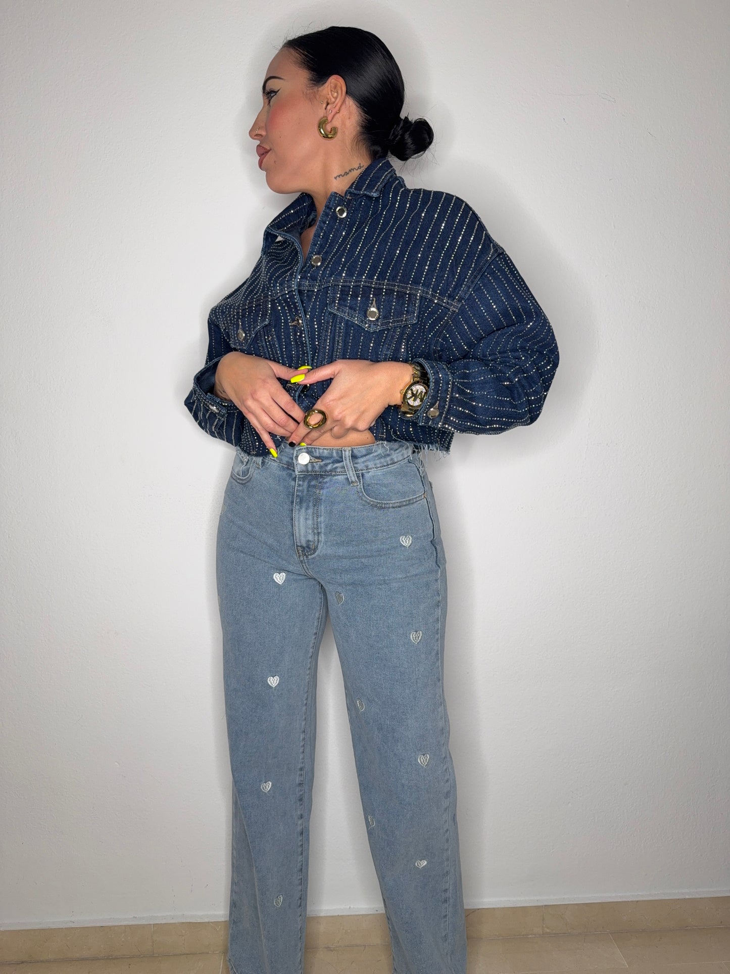 PANTALÓN DENIM CORAS