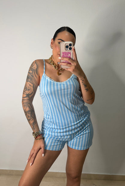 PIJAMA VICTORIAS BLUE