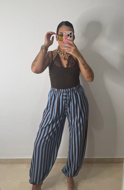 PANTALÓN RAY NAGAEL BOMBACHO BLUE